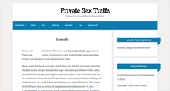 Desktop Screenshot of private-sex-treffs.com