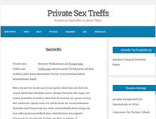 Tablet Screenshot of private-sex-treffs.com